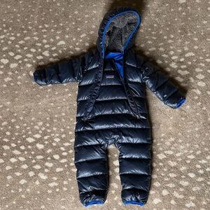 Patagonia Kids Blue Puffer Jacket